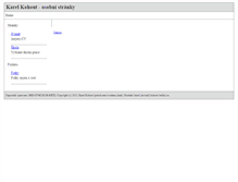 Tablet Screenshot of kohout.se